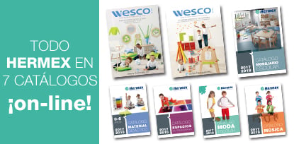 Catálogos Hermex, catálogos Wesco y Fuzeau