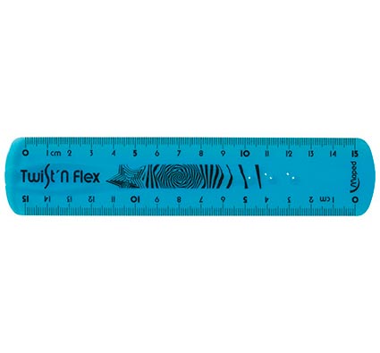 Herramienta de trazado twist'n'flex regla flexible 15 cm la unidad