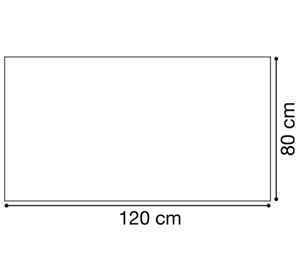 Mesa alta de cartón de 74 cm diámetro x 120 cm altura