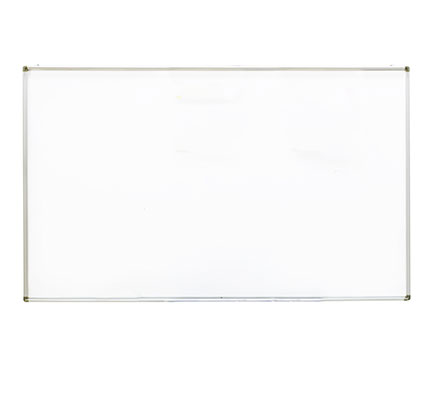personaje Frotar perdonar Pizarra blanca magnética serie basic 90 x 150 cm con pinza portapapeles |  Hermex