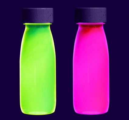 Botella sensorial sonora Arroz 4 Colores