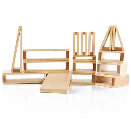 Grands blocs de construction creux Lot de 16