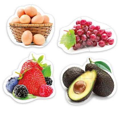 Maxi puzzle les aliments