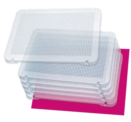 Grilles transparentes lot de 6
