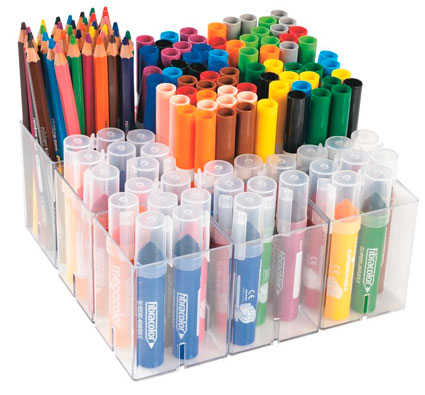 Estuche escolar 138 rotuladores y lápices de colores el conjunto