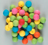 100 bolas de colores de celulosa aprox. 100