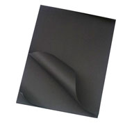 Hojas de papel 130 g, negro: lote de 20
