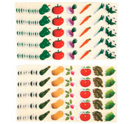 Gomets imágenes  las verduras - Multicolor lote de 720