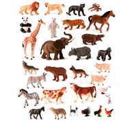 Ensemble de 30 animaux assortis