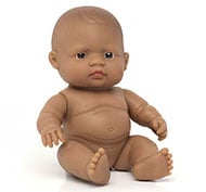 Bébés métisses fille 21 cm