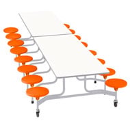 BLANCO/NARANJA
