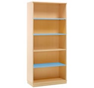 Armoire haute avec socle. 177 cm avec 4 étagères