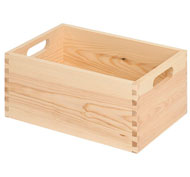 Cubeta madera mediana