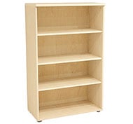 Armoire direction h.142 avec 3 étagères couleur érable