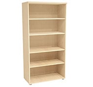 Armoire direction h.210 avec 4 étagères couleur érable
