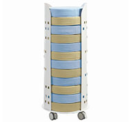 BEIGE/AZUL CLARO