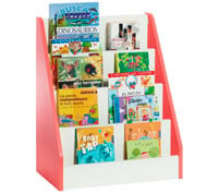 Bibliothèque white expositeur de livres moyen