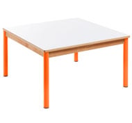 Table white carrée 100 x 100 cm (t1)