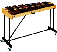Support en hauteur réglable et pliable pour xylophone 2 octaves et 1/2