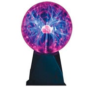 Sphère de lumière plasma