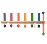 Panneau domino 6 jetons tombant vers la droite