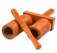 Tube de résonance 2 teintes orange