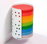 Panier de mur avec 27 coussins ronds
