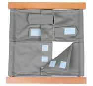Cadre le velcro montessori