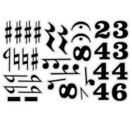 Ensemble de symboles musicaux magnétiques set2