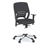 Chaise direction turín avec accoudoirs