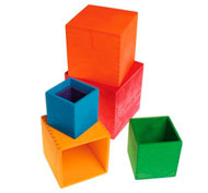 Grands cubes empilables waldorf