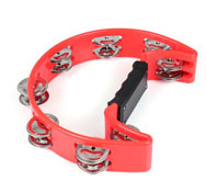 Couronne de cymbale demi-lune 8 paires de cymbales