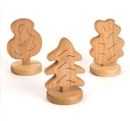 Árboles de madera para juego simbólico Pack 3 unidades