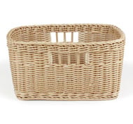 Panier en polyrotin 32x23x16,5 cm.