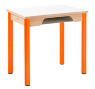 BLANCO/NARANJA