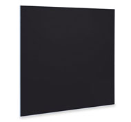 Panneau magnétique et tableau noir 100 x 100 avec bords en PVC.