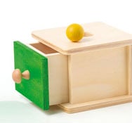 Boîte de permanence avec tiroir court