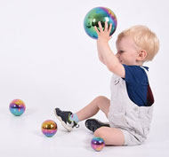 Sphères sensorielles irisées