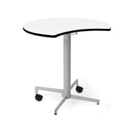 Bureau pliant HPremium demi-lune diam 70cm T6