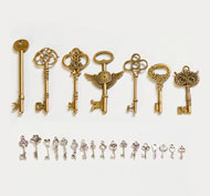 Colección de llaves curiosas Pack de 114 unidades