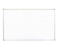 Pizarra blanca magnética serie basic 90 x 150 cm con pinza portapapeles