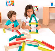 Kit de construction de poutre écologique 32 pièces