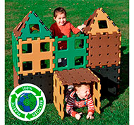 Ensemble de construction géant Polydron Set de 24 pièces