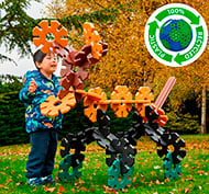 Ensemble de construction Octoplay Giant Natural Pack de 40 pièces