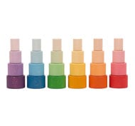 Ensemble de pièces de jeu ouvertes Nest Bols 24 pièces