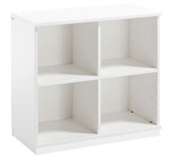 Meuble white2 4 casiers de 37 x 32 cm