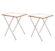 Estudio folding  table (Height 75 cm) - Pack 2 units white