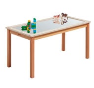 Table hêtre Europa dessus miroir 120 x 60 t0 Hêtre