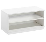 Meuble white2 petit avec une étagère Blanc/blanc