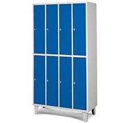Casier en metal 4 modules 8 portes